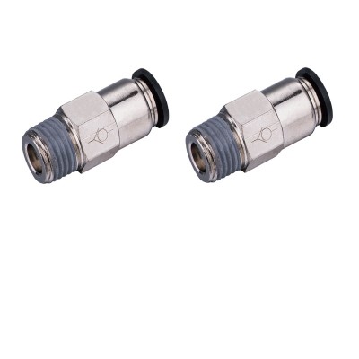 Cv External Straight Male Threaded Pneumatic Air Vent Check Valve 10mm 1/4'' Screw Threaded One Way Brass Check Valve